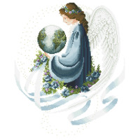 Ангел Землі. Схема вишивки бісером